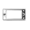HPM Architrave Switch Mounting Block White