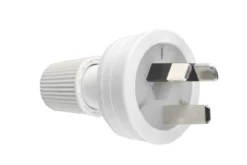 HPM 10A 3 Pin Plug Top White
