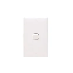 HPM Gang Wall Switch White 10AMP