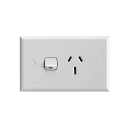 HPM Single Powerpoint 15A White