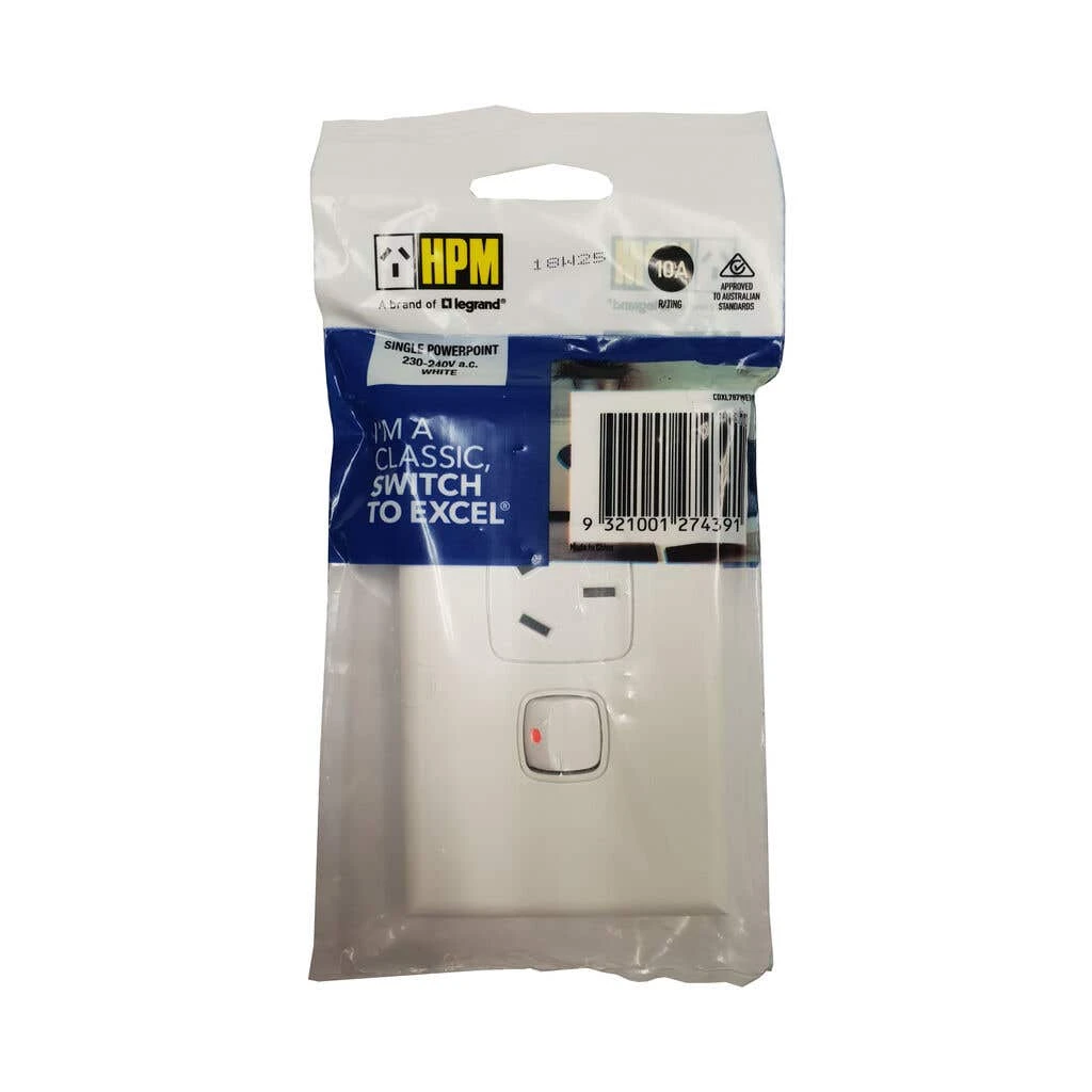 HPM Excel Single Powerpoint 10A White 2 HPM Excel Single Powerpoint 10A White - Image 2