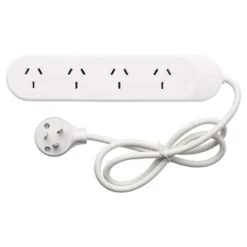HPM Standard 4 Outlet Power Board White