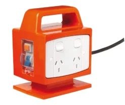 Arlec 4 Outlet Portable Power Block With Safety Switch