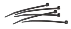 Crescent Cable Ties Black Heavy Duty 370mm X 7.6mm - 25 Pack