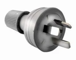 HPM 10A 3 Pin Plug Top Grey