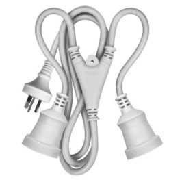 Arlec 10A Dual Outlet Split Domestic Lead 1.5m