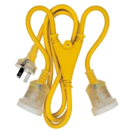 Arlec 10A Heavy Duty Dual Output Extension Lead 1.8m