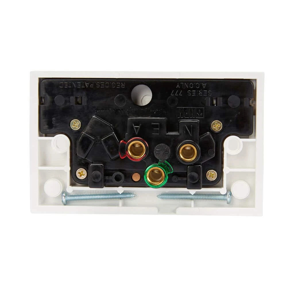 HPM Double Powerpoint 15A White 3 HPM Double Powerpoint 15A White - Image 3