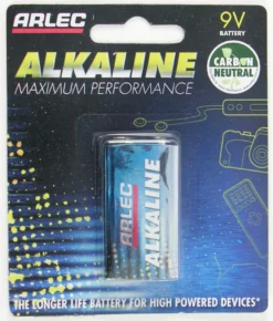 Arlec 9V Alkaline Battery