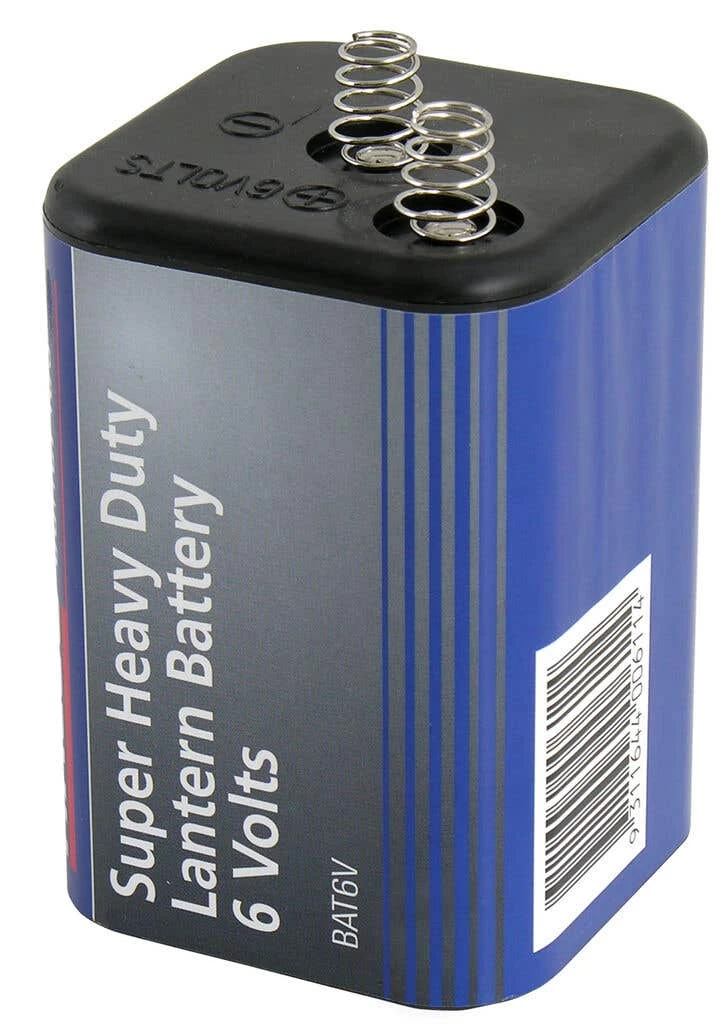 Arlec 6V Super Heavy Duty Battery 1 Arlec 6V Super Heavy Duty Battery
