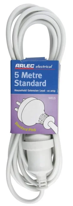 Arlec 10A Domestic Extension Lead 5m 1.0mm2