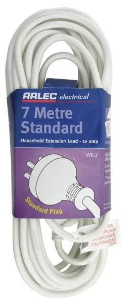 Arlec 10A Domestic Extension Lead 7m 1.0mm2