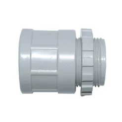 Tripac Plain To Screw Fitting Adapter Grey 25mm