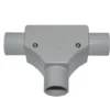 Tripac Tee Cond Inspect PVC Grey 20mm