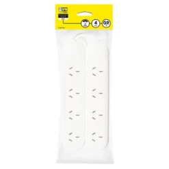 HPM Standard 4 Outlet Powerboard - 2 Pack -Home Lighting 2564607 2 2