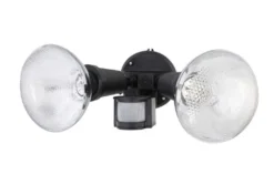 Arlec DIY Security Twin Floodlight With Plug
