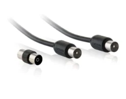 Antsig Coaxial Cable With PAL Female To Female Adaptor 10M