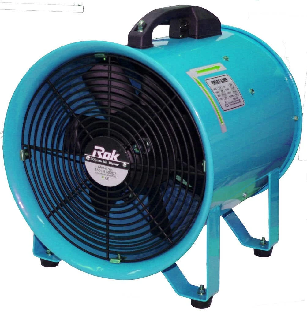 Rok Portable Blower Green Black 300mm 1 Rok Portable Blower Green Black 300mm