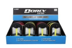Dorcy Worklight And Flashlight Red & Yellow 150 Lumen