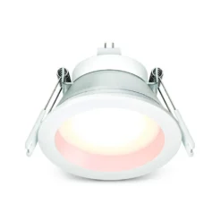 HPM MR16 8W LED Downlight 70mm Cut Out Warm White Finish