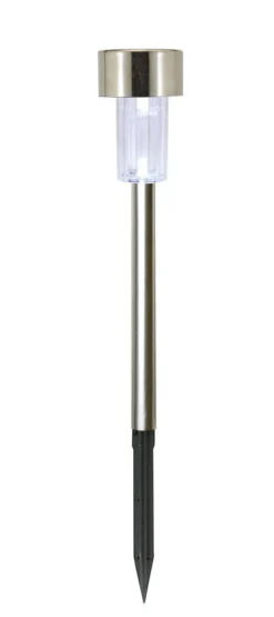Mirabella LED Stainless Steel Solar Stake Light