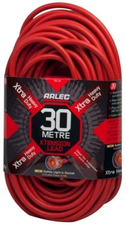 Arlec 3 Core Extra Heavy Duty Extension Lead 30m 1.5mm2