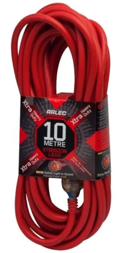 Arlec 1.5mm2 10A 3 Core Extra Heavy Duty Extension Lead 10m