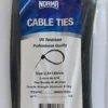 Norma Cable Ties Heavy Black 2.5 X 150mm - 10 Pack