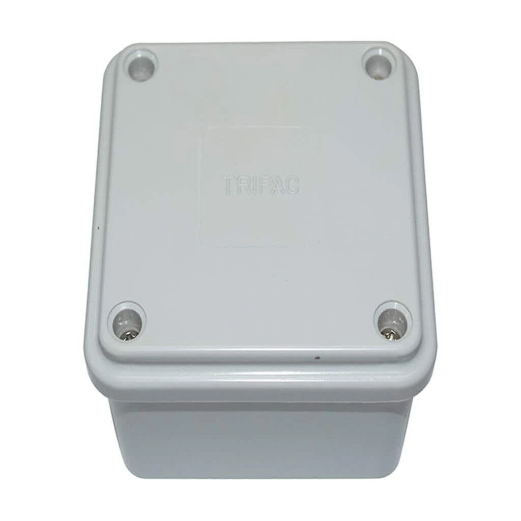 Tripac Adaptable Box Grey 100 X 100 X 50mm 1 Tripac Adaptable Box Grey 100 X 100 X 50mm