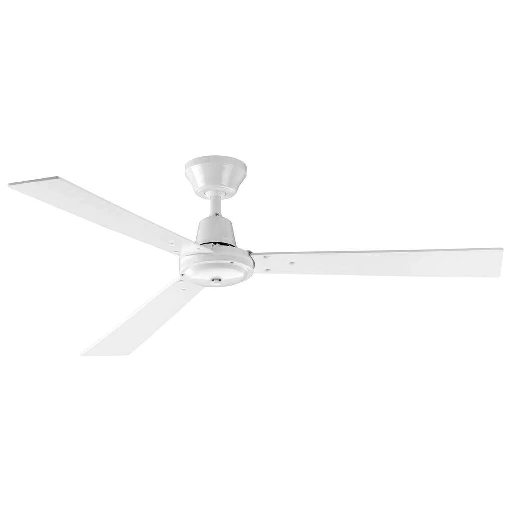 Coolway Ceiling Fan 3 Blade Reversible White/Cedar 120cm 1 Coolway Ceiling Fan 3 Blade Reversible White/Cedar 120cm