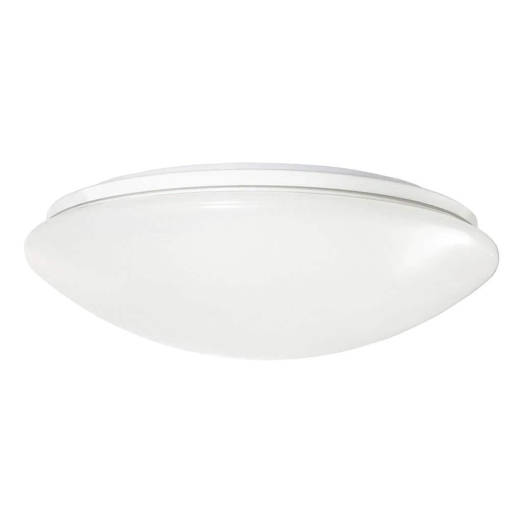 HPM Atis Led Non Dimmable Oyster Light Cool White Finish 17W 1 HPM Atis Led Non Dimmable Oyster Light Cool White Finish 17W