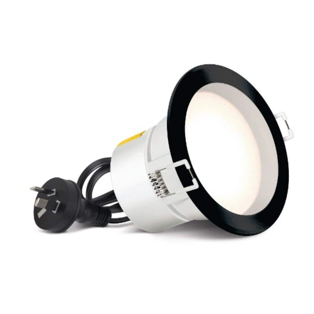 HPM 7W DLI LED Downlight Cool White Black 90mm 1 HPM 7W DLI LED Downlight Cool White Black 90mm