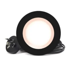 HPM 5W DLI LED Downlight Cool White Black 70mm