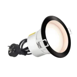 HPM DLI LED Downlight Warm White Black 5W 70mm