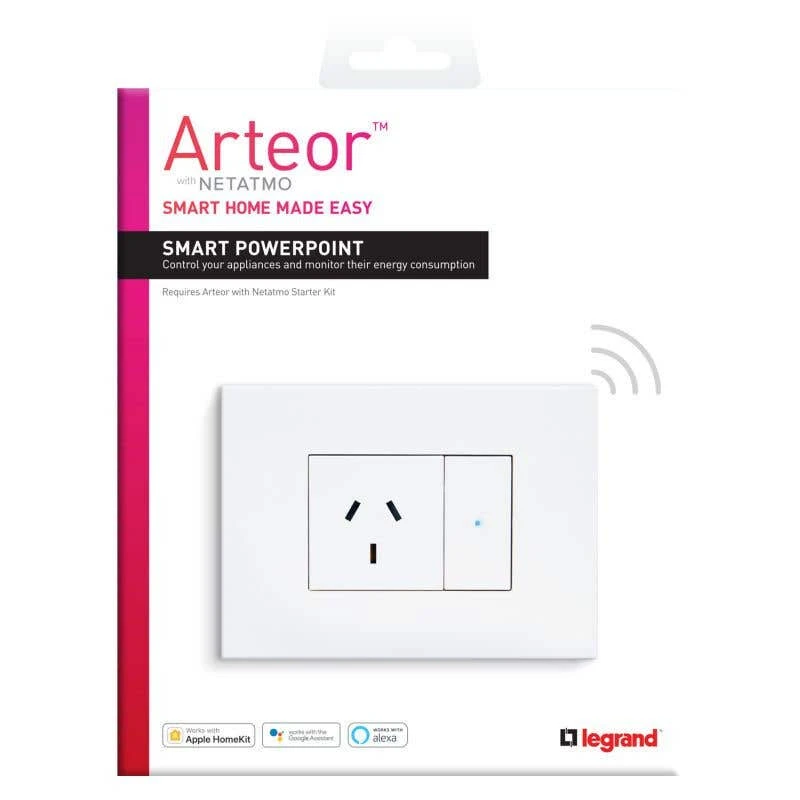 Legrand Arteor Smart Wireless Powerpoint Single 2 Legrand Arteor Smart Wireless Powerpoint Single - Image 2