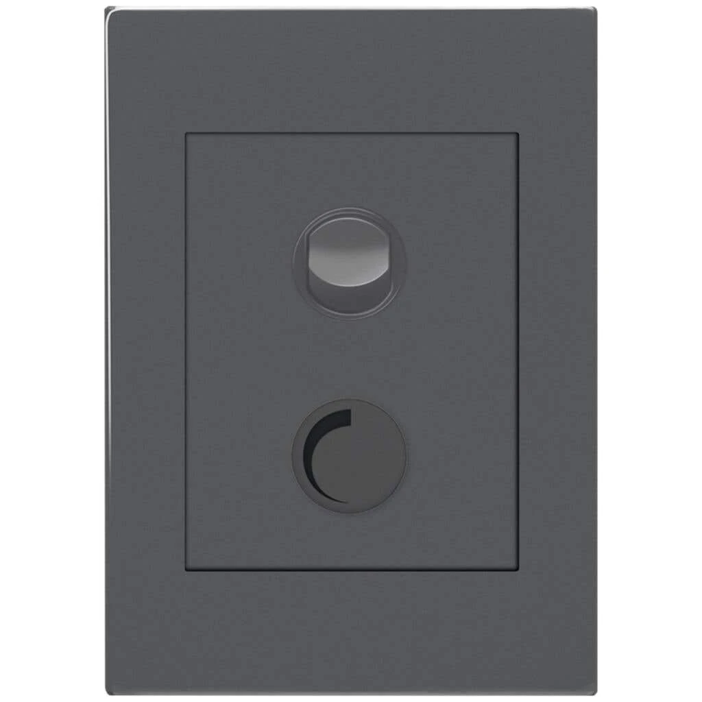 HPM VIVO 250VA 2 Wire Trailing Edge Rotary Dimmer Grey 1 HPM VIVO 250VA 2 Wire Trailing Edge Rotary Dimmer Grey