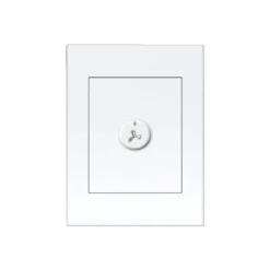 HPM VIVO 10Amp 3 Speed Fan Controller Plate White