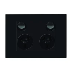 HPM VIVO 10A Horizontal Double Powerpoint Grey