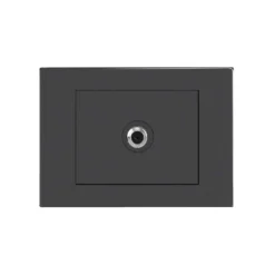 HPM VIVO Coaxial TV Outlet 1 Gang Grey