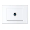 HPM VIVO 3GHz F-type TV Socket 1 Gang White