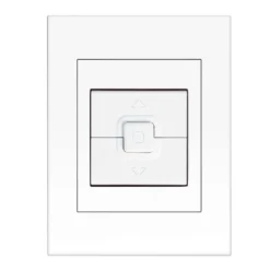 HPM VIVO 6A Shutter Switch White