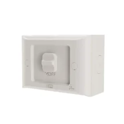 HPM Aqua Life Switch 1 Gang Surface Mount 16A IP66 Mist Grey 7 HPM Aqua Life Switch 1 Gang Surface Mount 16A IP66 Mist Grey -Home Lighting 6240337 3 2