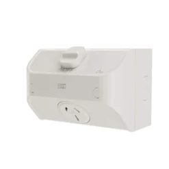 HPM Aqua Life Single Powerpoint 15A IP53 Surface Mount White -Home Lighting 6240360 2 4