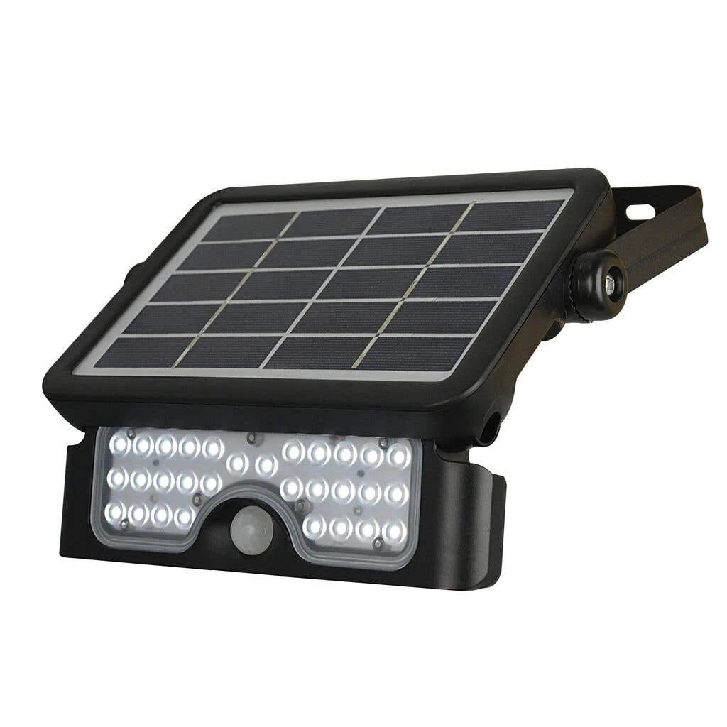 Mirabella 5W LED Solar Flood Light With Motion Sensor 1 Mirabella 5W LED Solar Flood Light With Motion Sensor