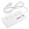 BrilliantSmart Wi-Fi 4 Port Powerboard With USB Charger Lisbon