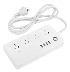 BrilliantSmart Wi-Fi 4 Port Powerboard With USB Charger Lisbon