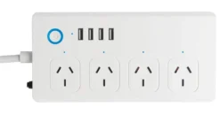 BrilliantSmart Wi-Fi 4 Port Powerboard With USB Charger Lisbon -Home Lighting 6295638 2 7