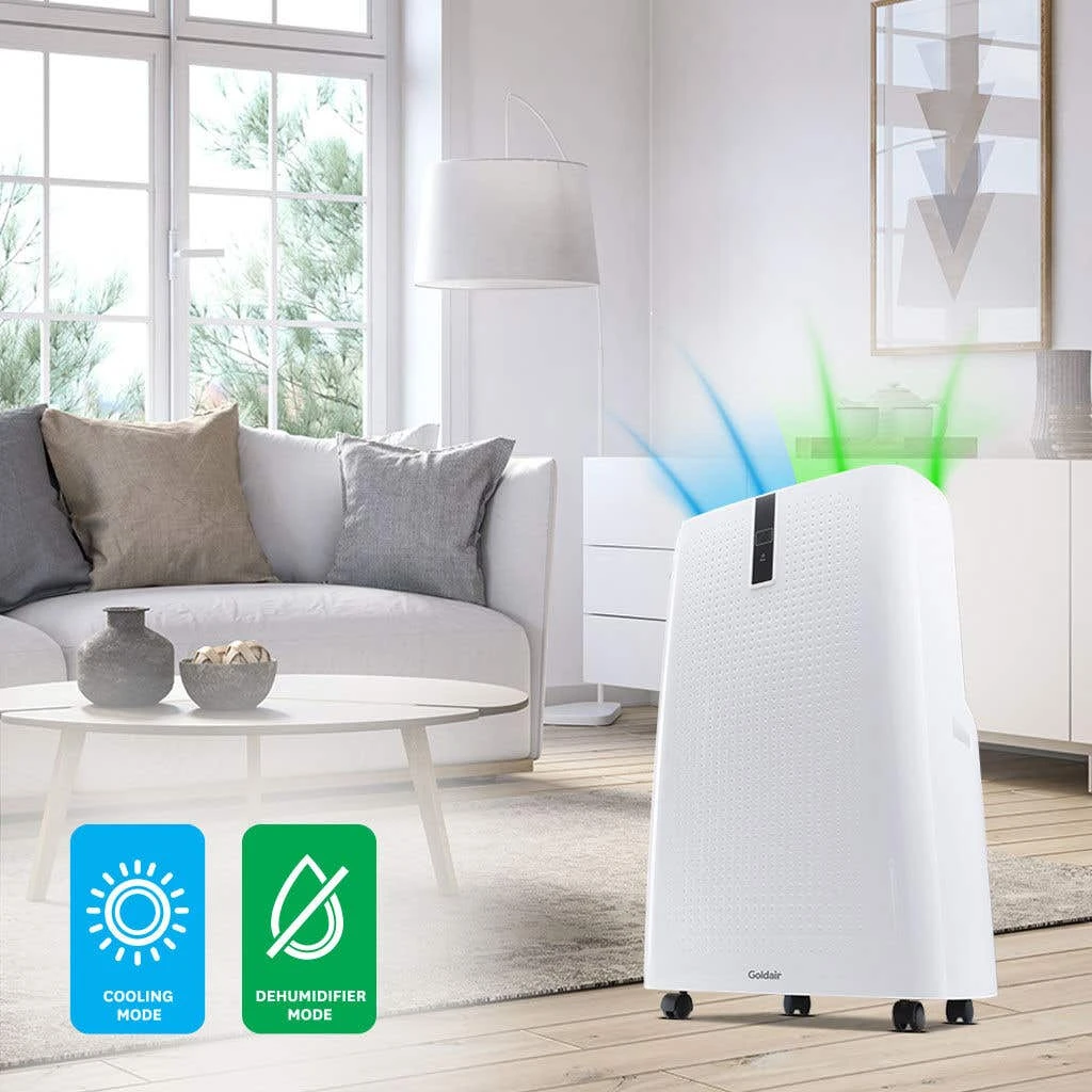 Goldair Smart Wi-Fi 12000BTU Portable Air Conditioner 4 Goldair Smart Wi-Fi 12000BTU Portable Air Conditioner - Image 4