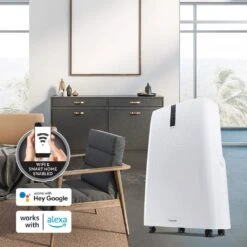 Goldair Smart Wi-Fi 12000BTU Portable Air Conditioner 9 Goldair Smart Wi-Fi 12000BTU Portable Air Conditioner -Home Lighting 6327407 5