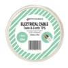 Prysmian Twin & Earth Cable TPS White 1.5mm X 10m